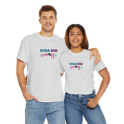 Colorful Soda Pop Unisex Heavy Cotton Tee | Fun Graphic Tee for All Occasions, Festival Apparel, Casual Wear, Gift Ideas, Summer Style