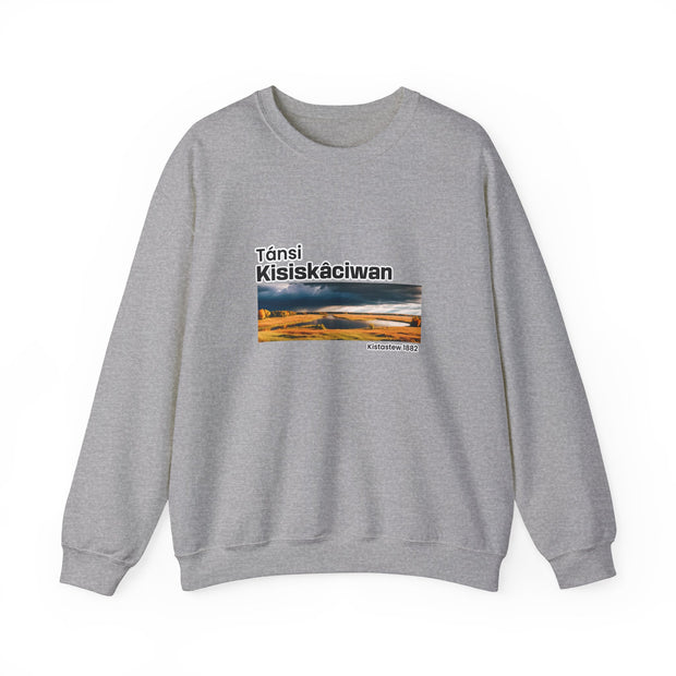 Tánsi Cree Saskatchewan Unisex Heavy Blend™ Crewneck Sweatshirt