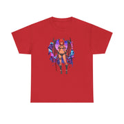 Anime Female Demon Unisex Heavy Cotton Tee