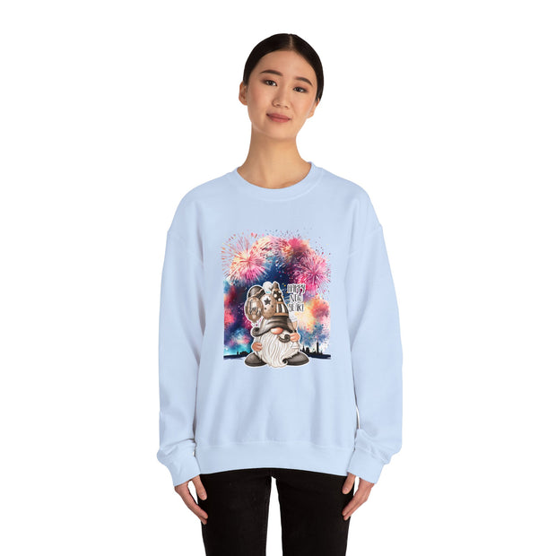 Gnome New Year Unisex Heavy Blend™ Crewneck Sweatshirt