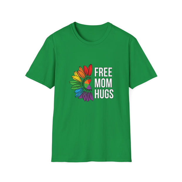 Pride Mom Hugs Unisex Softstyle T-Shirt
