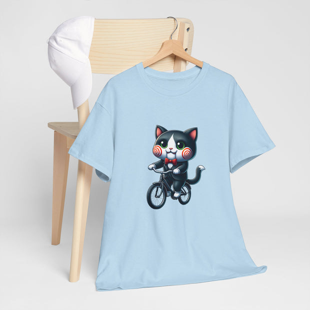 Horror Movie Cats Unisex Heavy Cotton Tee