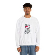Christmas cat Unisex Heavy Blend™ Crewneck Sweatshirt