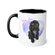 Puppy Love Accent Mugs, 11oz