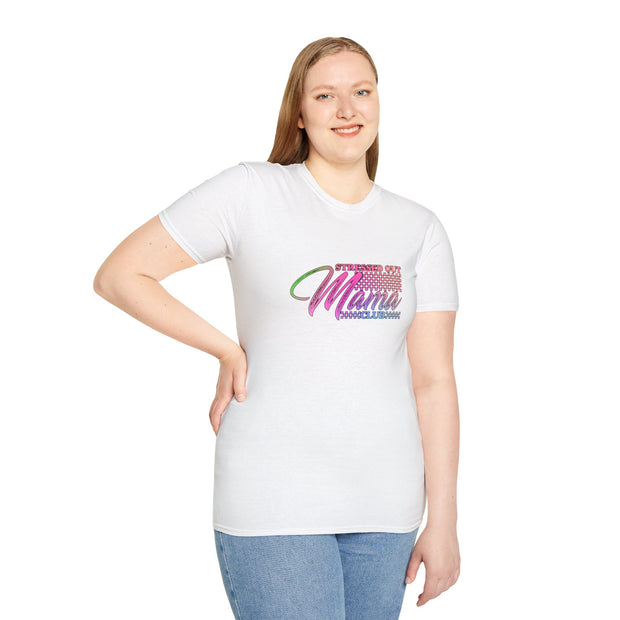 Stressed Out Mama Unisex Softstyle T-Shirt