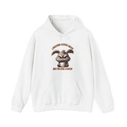 I Pretend that Coffee Helps Unisex Heavy Blend™ Hooded Sweatshirt