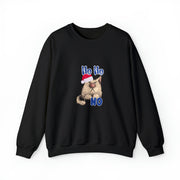 Christmas cat Unisex Heavy Blend™ Crewneck Sweatshirt