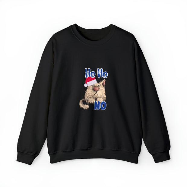 Christmas cat Unisex Heavy Blend™ Crewneck Sweatshirt