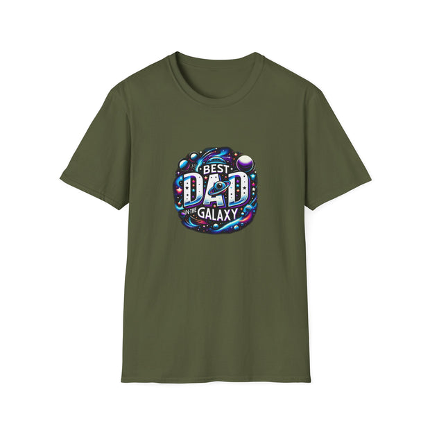 Best Dad in the Galaxy Unisex Softstyle T-Shirt