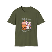 Unicorn Boba Unisex Softstyle T-Shirt