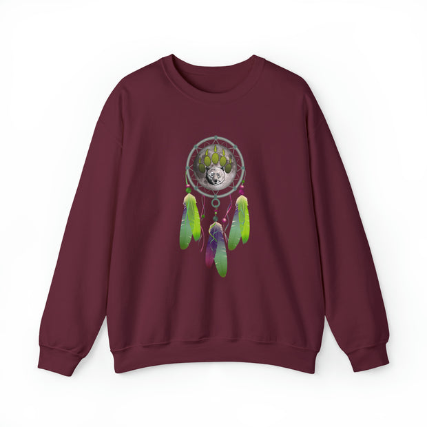 Bear Dream Catcher Unisex Heavy Blend™ Crewneck Sweatshirt