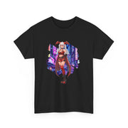 Anime Female Demon Unisex Heavy Cotton Tee