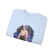 Anime Male Demon Unisex Heavy Blend™ Crewneck Sweatshirt