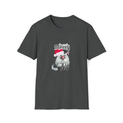 Christmas cat Unisex Softstyle T-Shirt