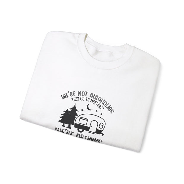 Camping Drunks Unisex Heavy Blend™ Crewneck Sweatshirt