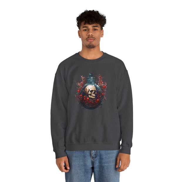 Bottled Skull Unisex Heavy Blend™ Crewneck Sweatshirt