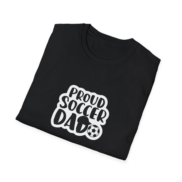 Proud Soccer Dad Unisex Softstyle T-Shirt