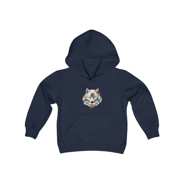Baby Wolf Youth Heavy Blend Hooded Sweatshirt