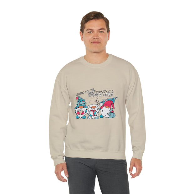 Gnome Christmas Unisex Heavy Blend™ Crewneck Sweatshirt
