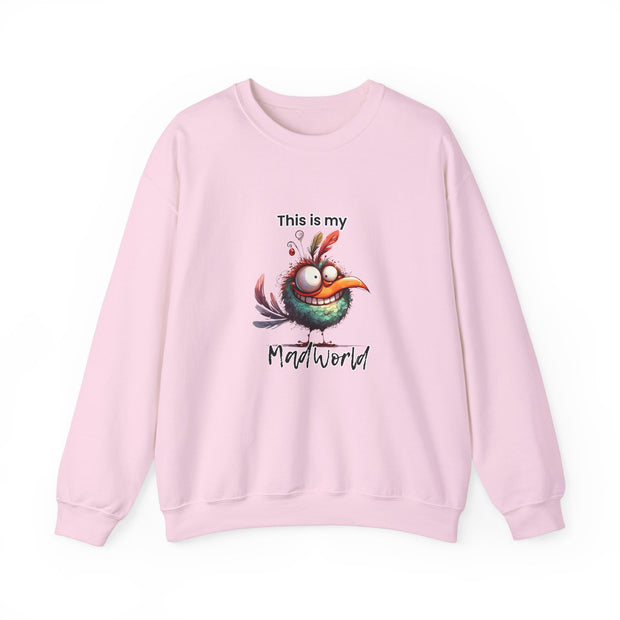 This is My Mad World Unisex Heavy Blend™ Crewneck Sweatshirt