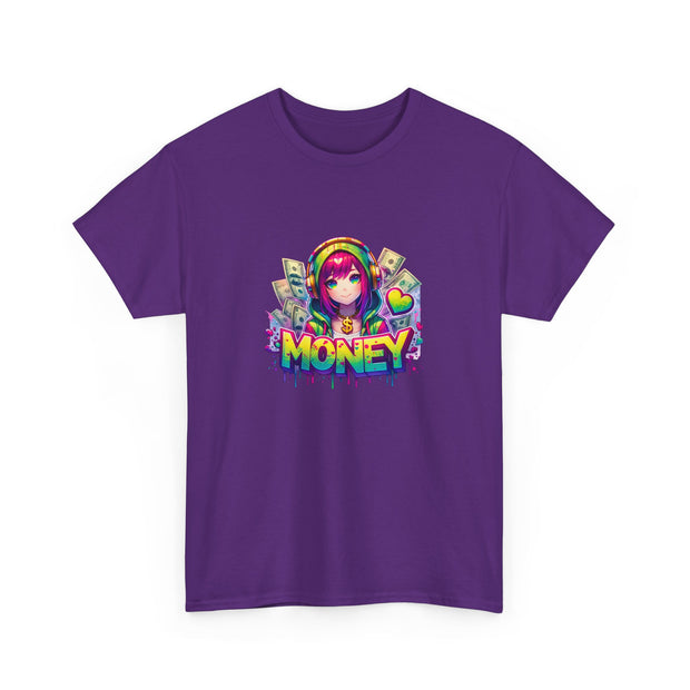 Graffiti Anime Girls Unisex Heavy Cotton Tee