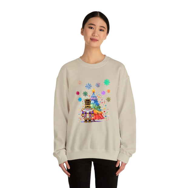 Gnome Nutcracker Unisex Heavy Blend™ Crewneck Sweatshirt