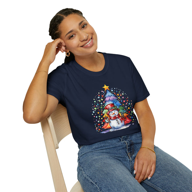 Snowman Unisex Softstyle T-Shirt