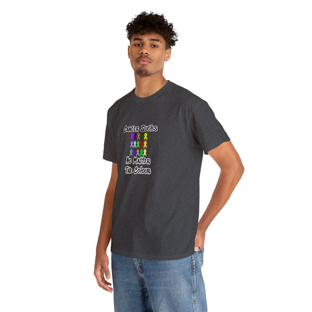 Cancer Sucks Unisex Heavy Cotton Tee