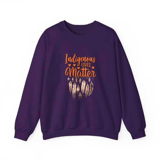 Indigenous Lives Matter Unisex Heavy Blend™ Crewneck Sweatshirt