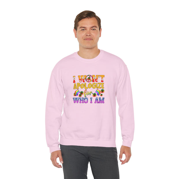 I Won’t Apologize Unisex Heavy Blend™ Crewneck Sweatshirt