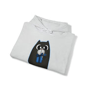 Christmas cat Unisex Heavy Blend™ Hooded Sweatshirt