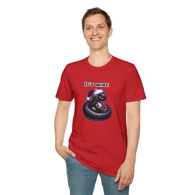 Christmas dragon Unisex Softstyle T-Shirt
