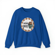 Christmas Coffee Unisex Heavy Blend™ Crewneck Sweatshirt