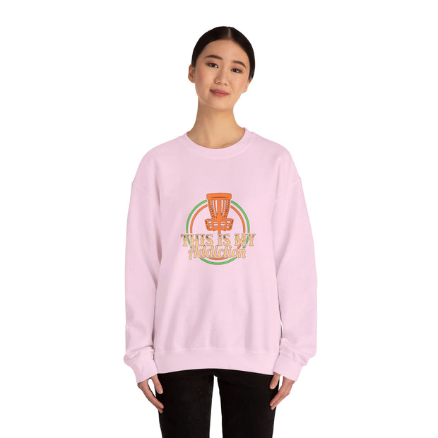 This is my Addiction Unisex Heavy Blend™ Crewneck Sweatshirt