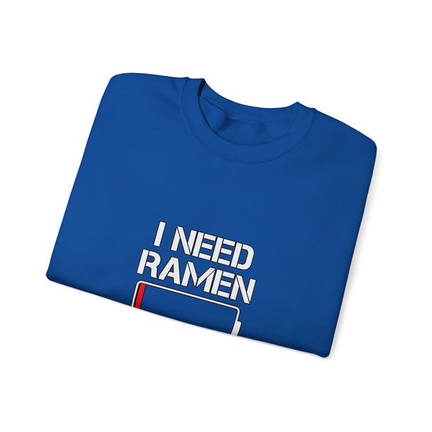 I Need Ramen Unisex Heavy Blend™ Crewneck Sweatshirt