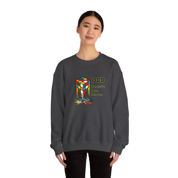 Rubik Cube Unisex Heavy Blend™ Crewneck Sweatshirt