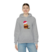 Christmas cat Unisex Heavy Blend™ Hooded Sweatshirt