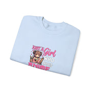 Just a Girl Unisex Heavy Blend™ Crewneck Sweatshirt