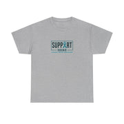 Ovarian Cancer Support Squad Unisex Heavy Cotton Tee