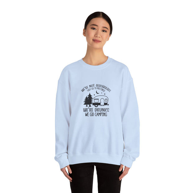 Camping Drunks Unisex Heavy Blend™ Crewneck Sweatshirt