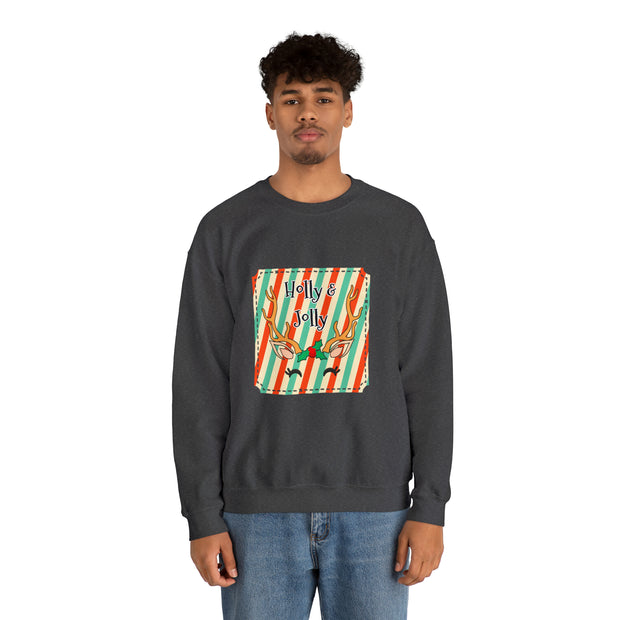 Reindeer Unisex Heavy Blend™ Crewneck Sweatshirt