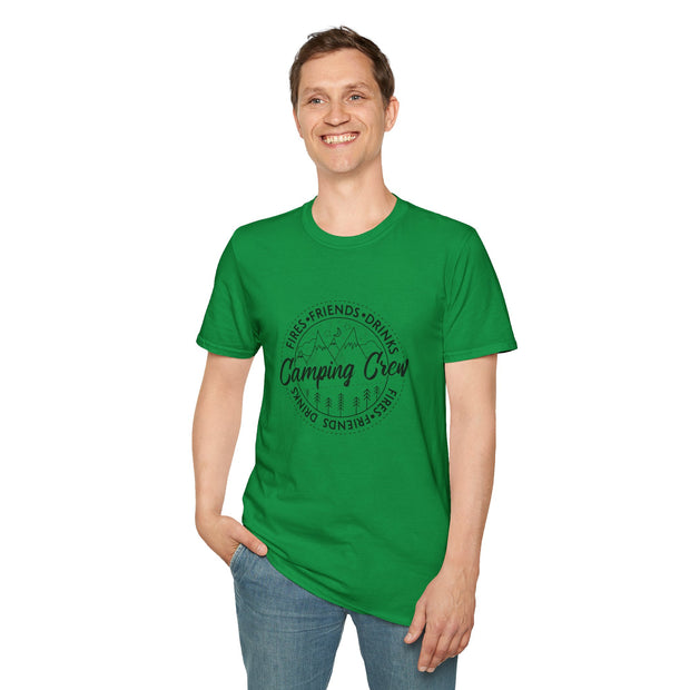 Camping Crew Unisex Softstyle T-Shirt