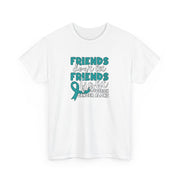 Ovarian Cancer Friends Unisex Heavy Cotton Tee