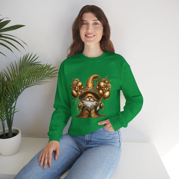 New Year Gnome Unisex Heavy Blend™ Crewneck Sweatshirt