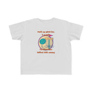 Disc Golf with Mommy Toddler's Fine Jersey Tee