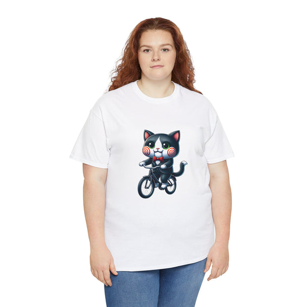 Horror Movie Cats Unisex Heavy Cotton Tee