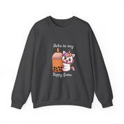Unicorn Boba Unisex Heavy Blend™ Crewneck Sweatshirt