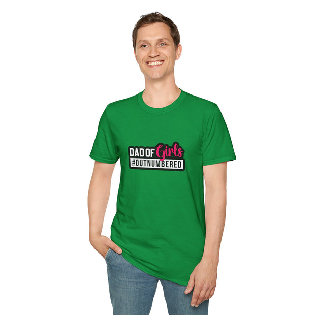 Dad of Girls Unisex Softstyle T-Shirt