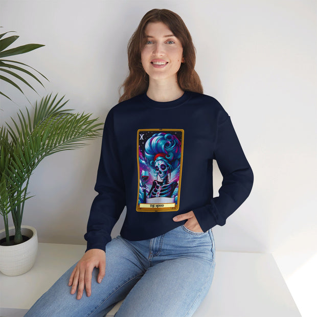 The Mood Tarot Card Unisex Heavy Blend™ Crewneck Sweatshirt
