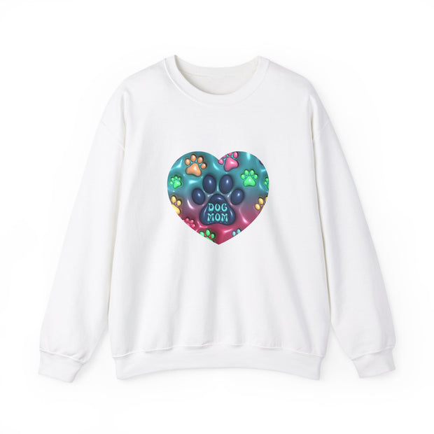 Dog Mom Unisex Heavy Blend™ Crewneck Sweatshirt